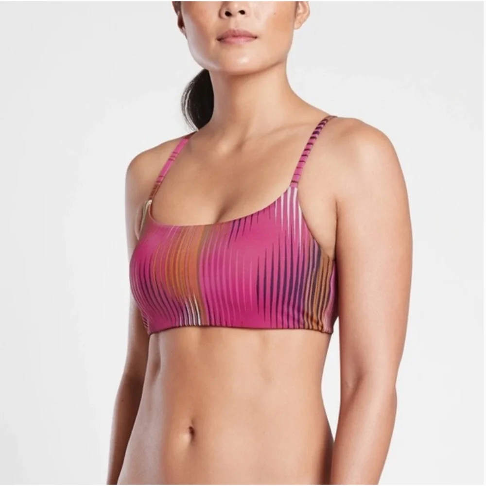 Athleta Ibiza Scoop Swim Bikini Top -  Size Medium